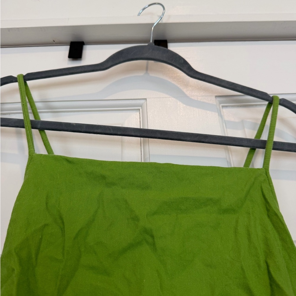 Urban Revivo Lime Green Drawstring Dress - Picture 4 of 7